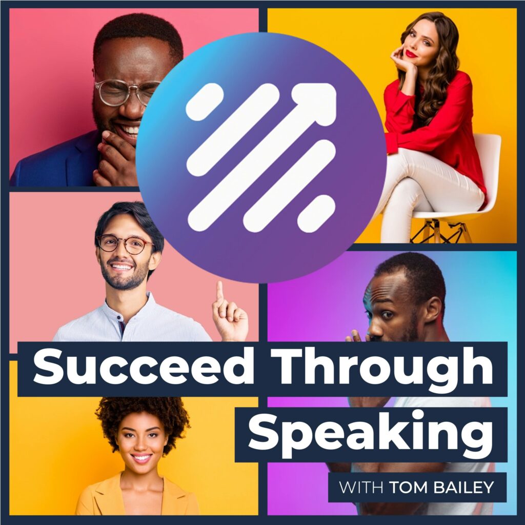 suucceed through speaking interview for the podcast